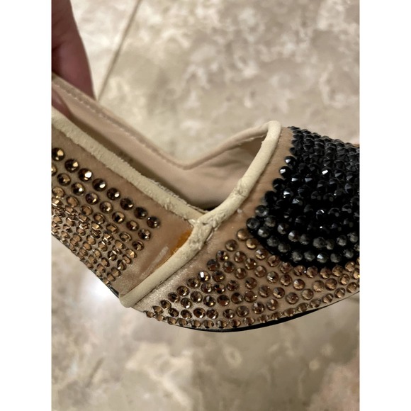 Alice + Olivia Dina Crystal Covered High Heels Sparkly MSRP $395 - Picture 10 of 12